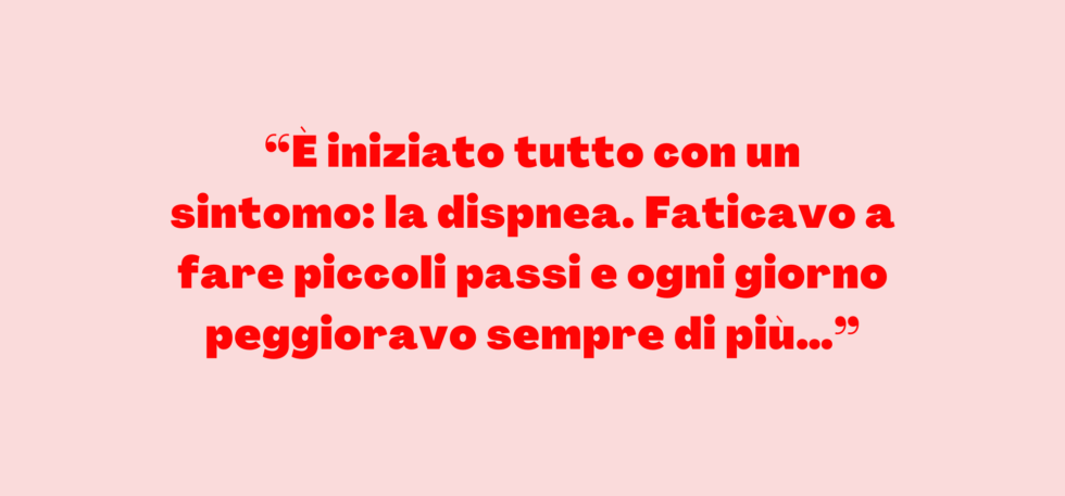 Embolia polmonare massiva bilaterale. La storia di Jenny