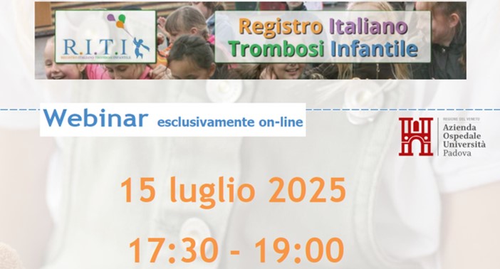 Webinar – “Il paziente pediatrico in ECMO: principi generali e strategie di anticoagulazione”