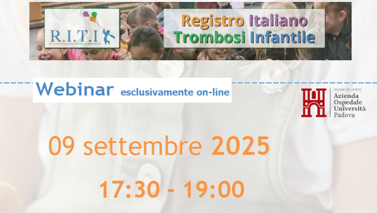 Webinar – “Presente e futuro del neuroimaging nella storia naturale dello stroke ischemico nel neonato e in età pediatrica”